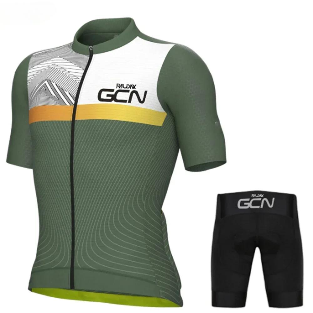 Raudax Youth Cycling Clothing Breathable Top Bike Shirt Summer Cycling Ciclismo Mountain Bike Riding Clothes Triathlon Suits