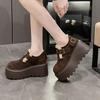Women's Ankle Boots 2025 New Winter Plush Warm Suede Design High Heel Botas Mujer Casual Slip-on Non-Slip Thick-soled Snow Boots