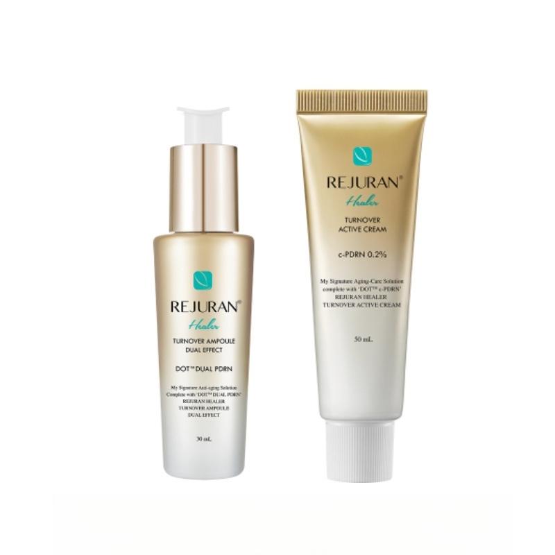 Rejuran Healer Turnover Active Cream 50ml/Dual Effect Ampoule 30ml 2025 Version
