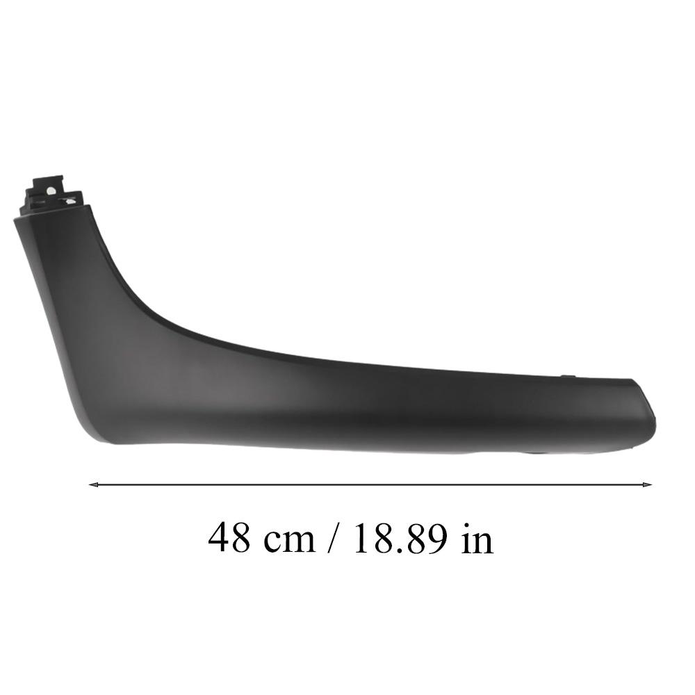 ABS Plastic Front Bumper Lip Splitter Spoiler Trim Replacement for BMW S F55 F56 F57 2014-2026 51117337813 51117337814