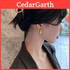 Boucles d'Oreilles Élégantes Géométriques en Alliage Plaqué Or Pour Femmes Tendance Et Chic Été 2023