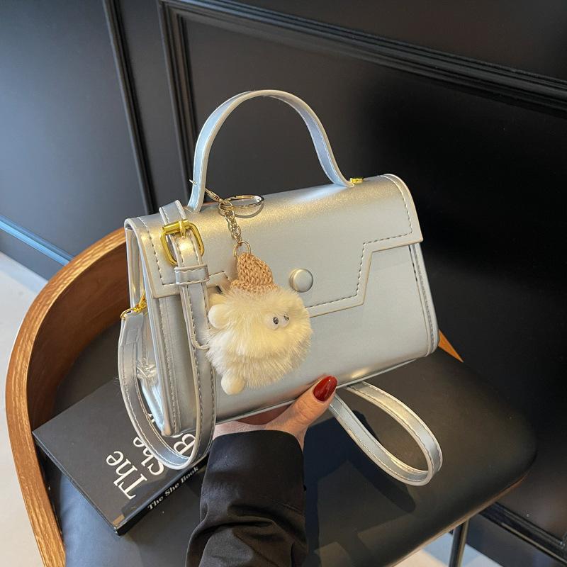 Handbag Women's 2025 New Fashion Versatile Shoulder Bag Crossbody Small Square Bag