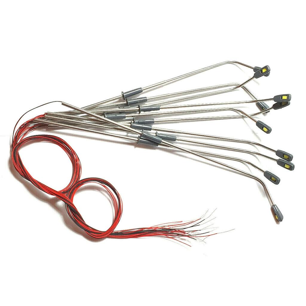 Model Street Lights 8CM Building Garden Decoration