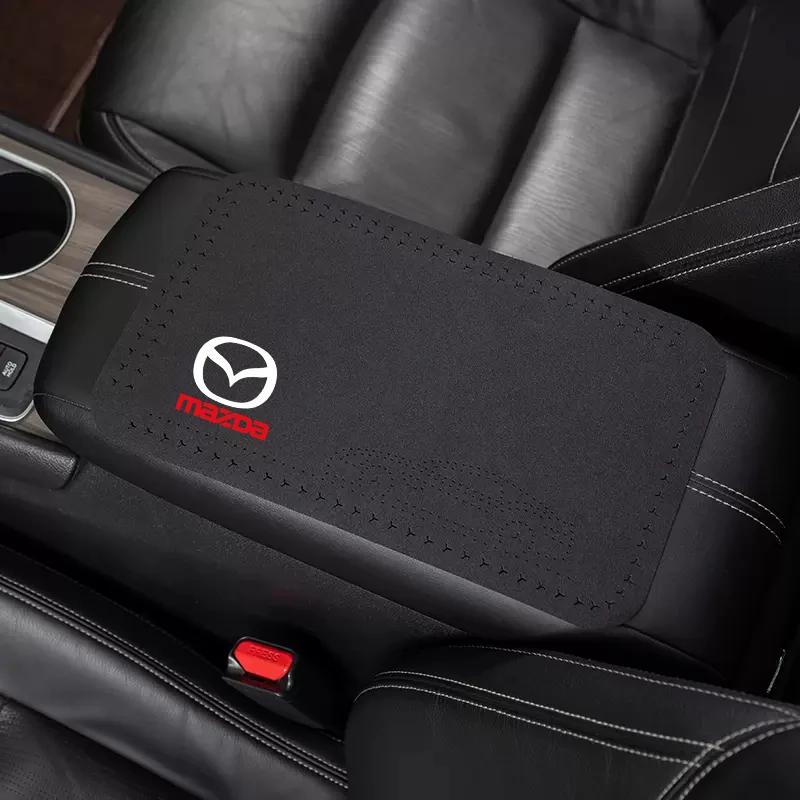 2025 Horký Chránič Podloketní Opěrky Autosedačky Polštářek Kryt Úložného Boxu Pro Mazda 2 3 6 5 Atenza CX3 CX5 MX5 CX7 Axela CX30 CX90 C