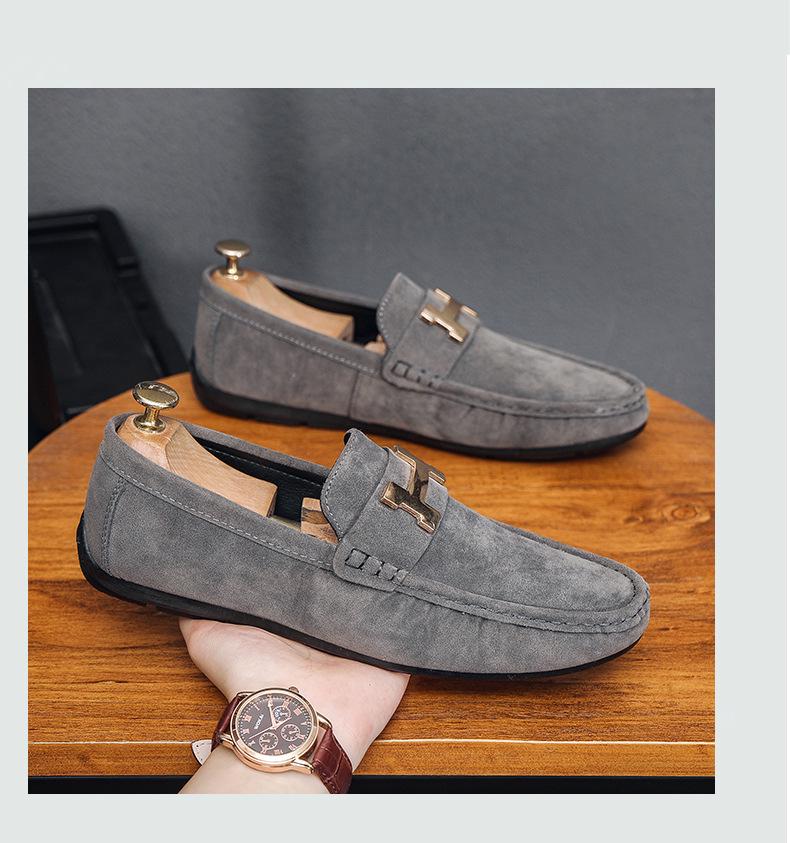 Men's Korean-Style Breathable Slip-On Casual Shoes