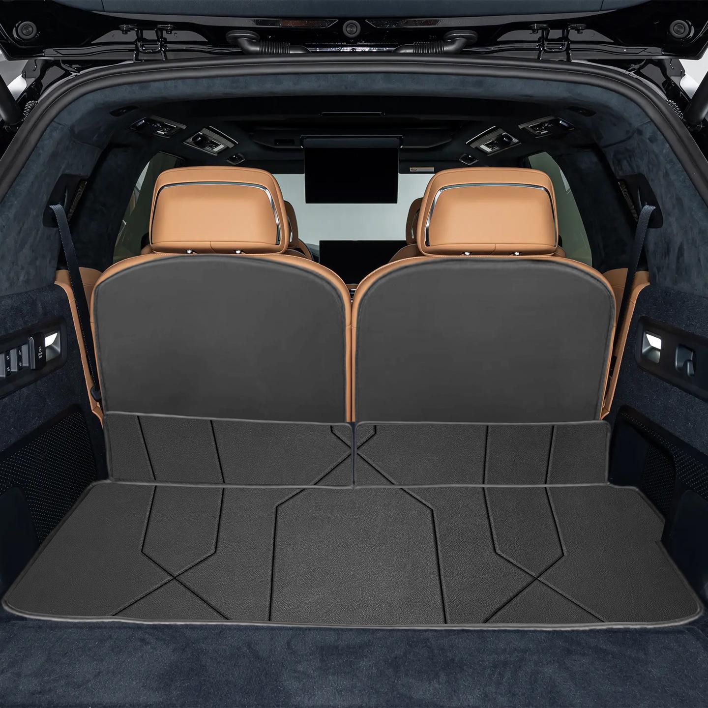 Genuine Leather Trunk Mat for Zeekr 9X Max Ultra 25 Model Zeekr 9X Trunk Mat