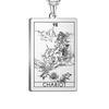 Dawapara The Major Arcana Tarot Cards Vintage Amulet Pendant for Necklaces Accessories Wholesale Stainless Steel