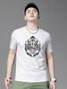 European Goods 2025 New Arrival Classy Men Short Sleeve Silm T-shirt Men's Summer Fashion Brand Print Round Neck Fashion Top Clothes