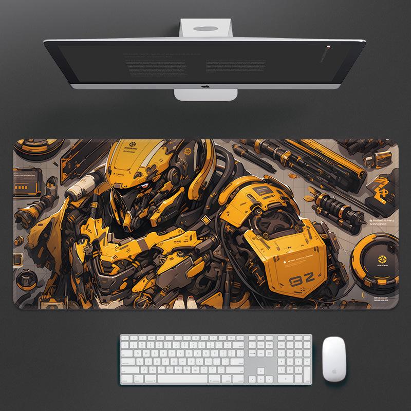 Gundam XL Gaming Mouse Pad - Violent Bear Design, Perfect for Boys & Girls' Computer, Laptop, Keyboard, Esports & Desk