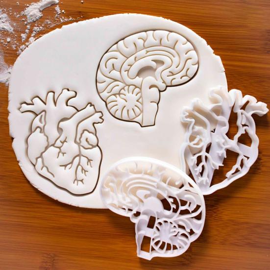 

Biscuit Mold Easy to Clean DIY 6 Styles Creative Heat Resistant Baking Tool E