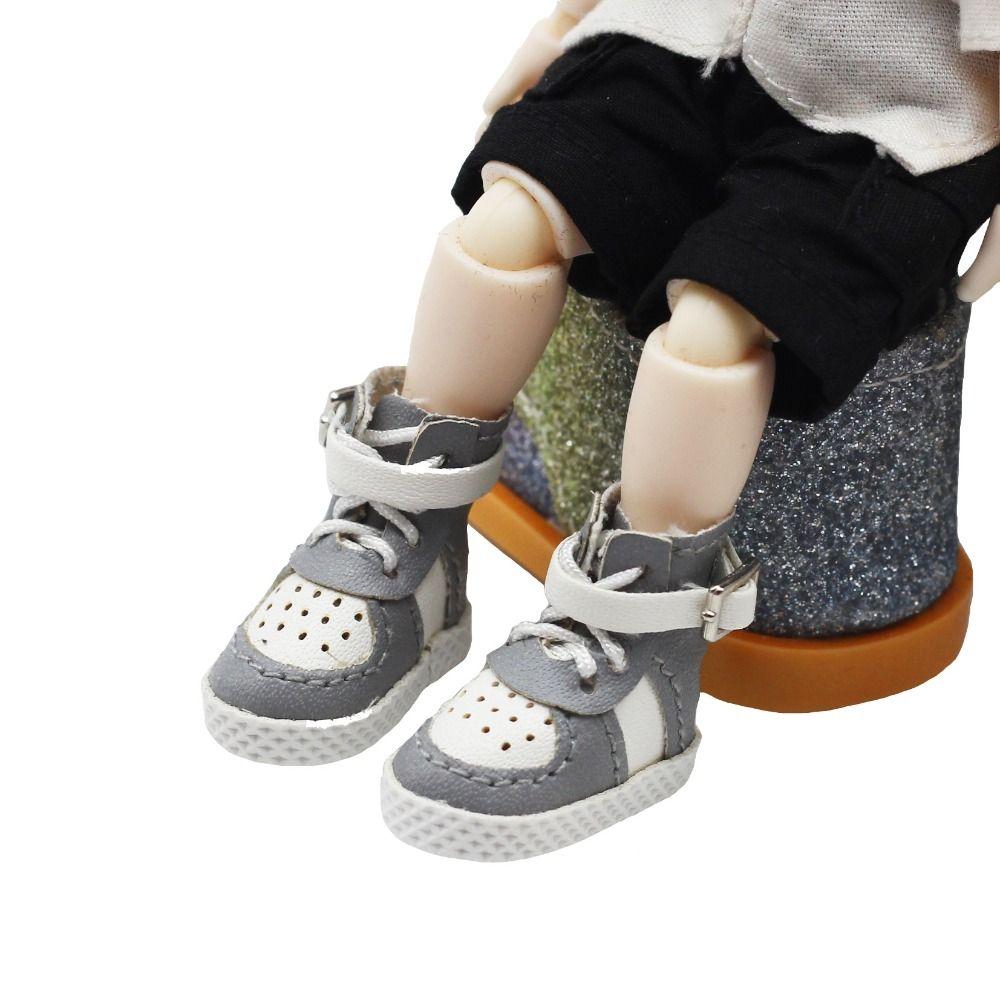Fashion for Labubu 15cm Leather Boots Multiple Colour Doll Accessories Ob11 Doll Shoes  Girls
