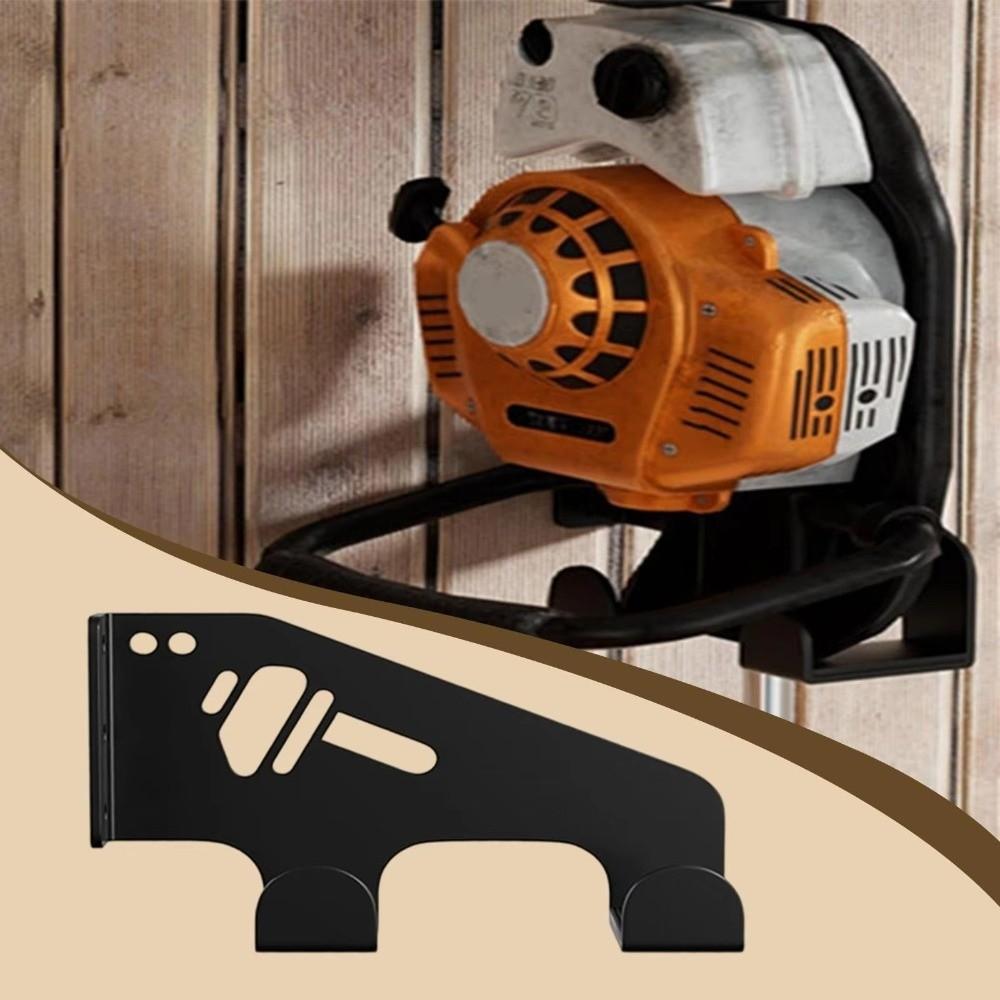 Werkzeughalter Metall Kettensäge Wandhalterung Anti-Rutsch Platzsparend Kettensägenhalter Schwerlast Kettensägenständer Lagerorganisation