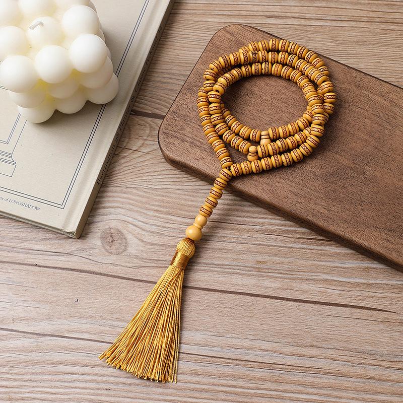 99-Bead Muslim Prayer Rosary: Middle East Style Car Hang & Bracelet Accessory