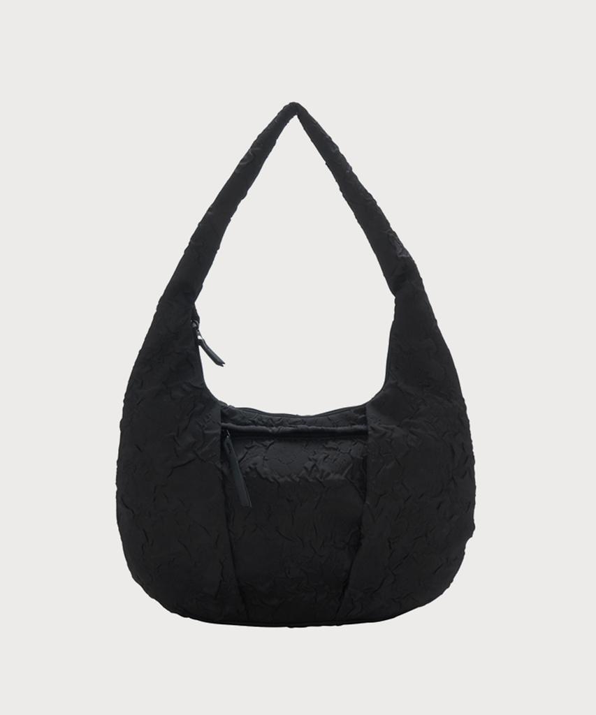 Bemymood [Bym] Oval Bag - Wrinkle Black