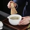 Matcha Depth 12cm X Height Matcha Bowl with Firing Tea Tea Tea 400ml Bowl Bowl, White, Approx. 6.7cm, Handle, Set, Bowl, Ceremony, Party, Practice,