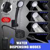 Rechargeable Shower Pump LED Display Camping Shower New Portable Shower  Outdoor