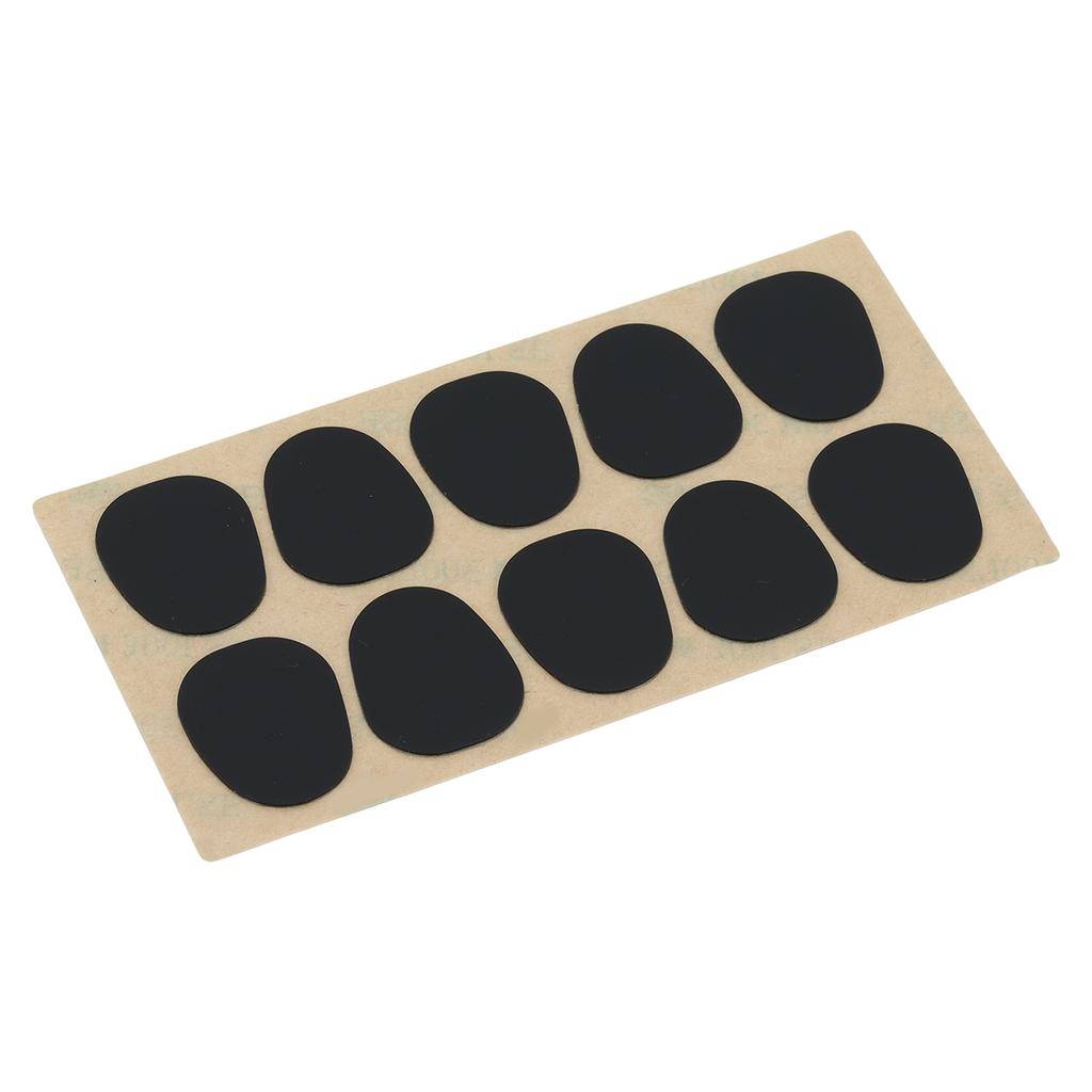 Silicone Mouthpiece Pad Great Feeling Protective Soft Mouthpiece Cushion for Music Playing Saxophone Black 0.5
