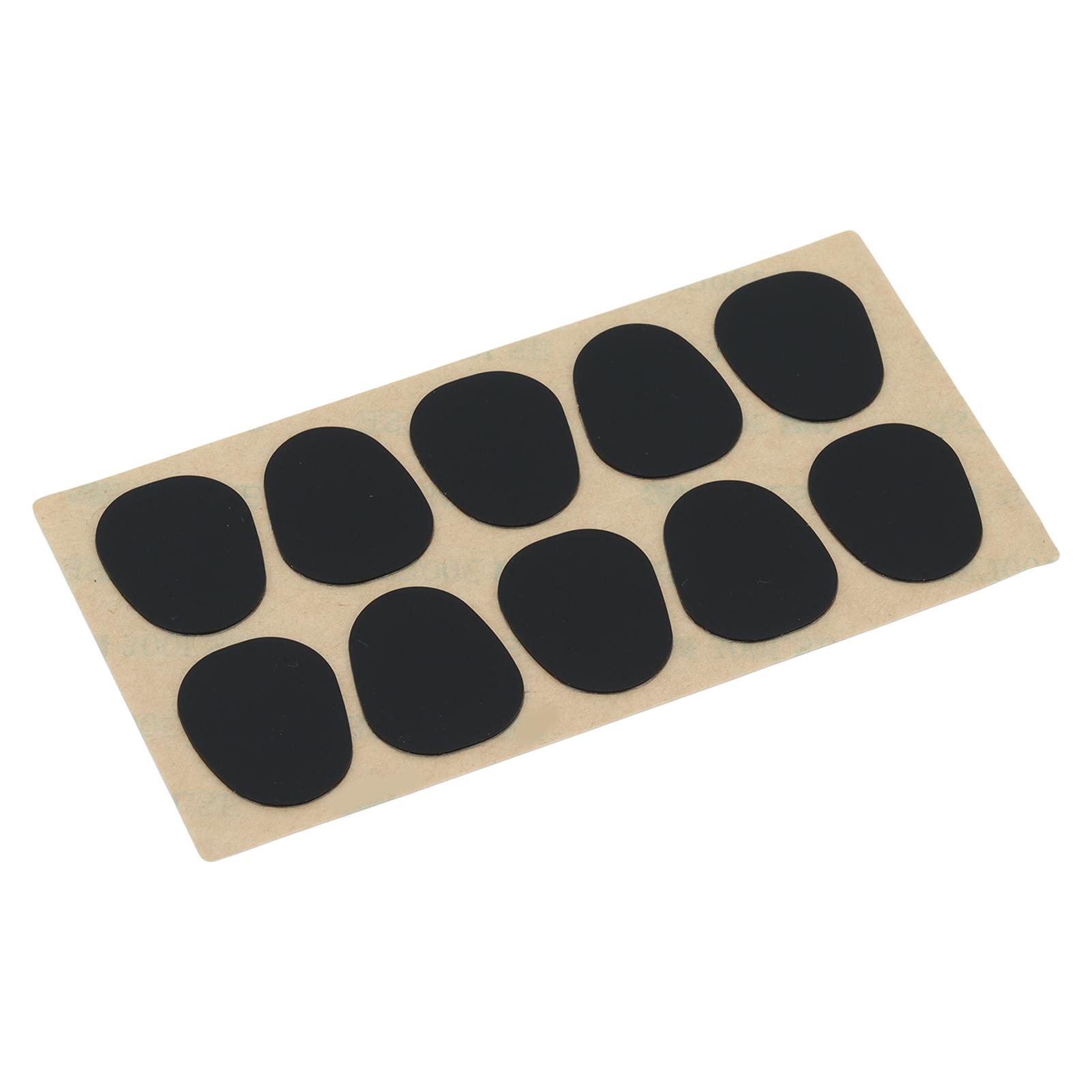 Plaquette de Bec en Silicone Excellente Sensation Protectrice Coussin de Bec Souple pour Jouer de la Musique Saxophone Noir 0,5