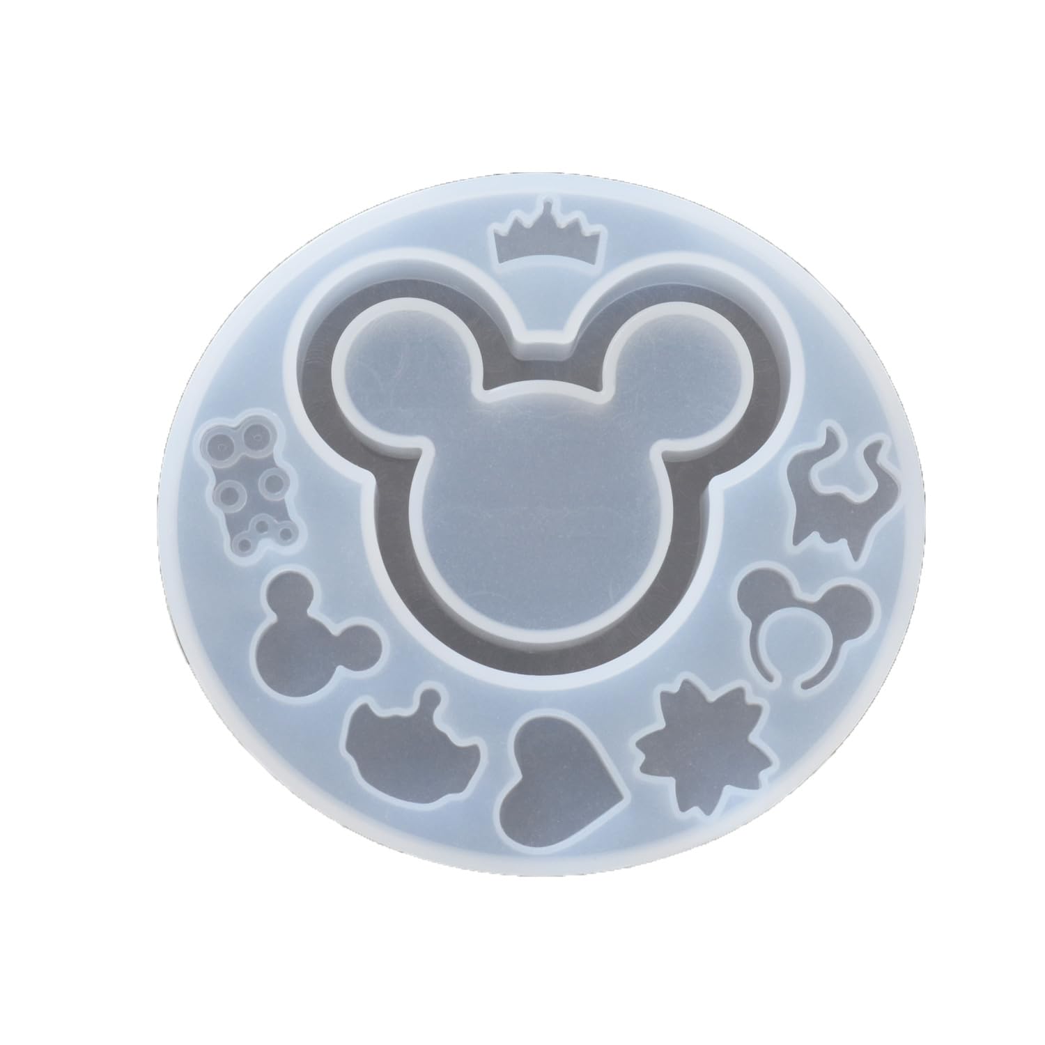 

MYmama Silicone Shaka Shaka Animal Cute Bear UV Resin Handmade Mold, Motif, Shaker, Resin, Resin, LED, Keychain, Liquid, (3173-2)