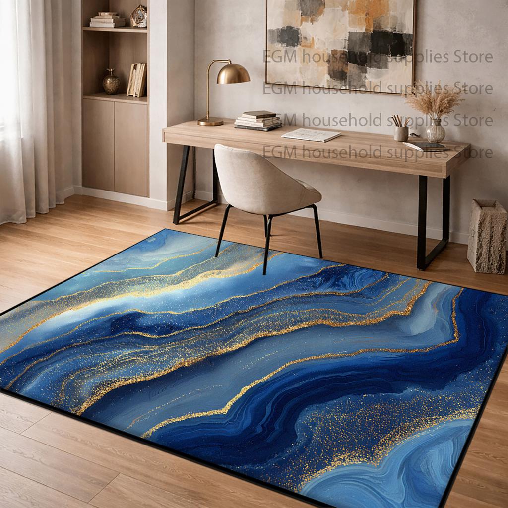 Abstract Artistic Carpets Modern Living Room Designs Large Area Non-slip Rugs Short Velvet Washable Floor Mats Bedside Decor