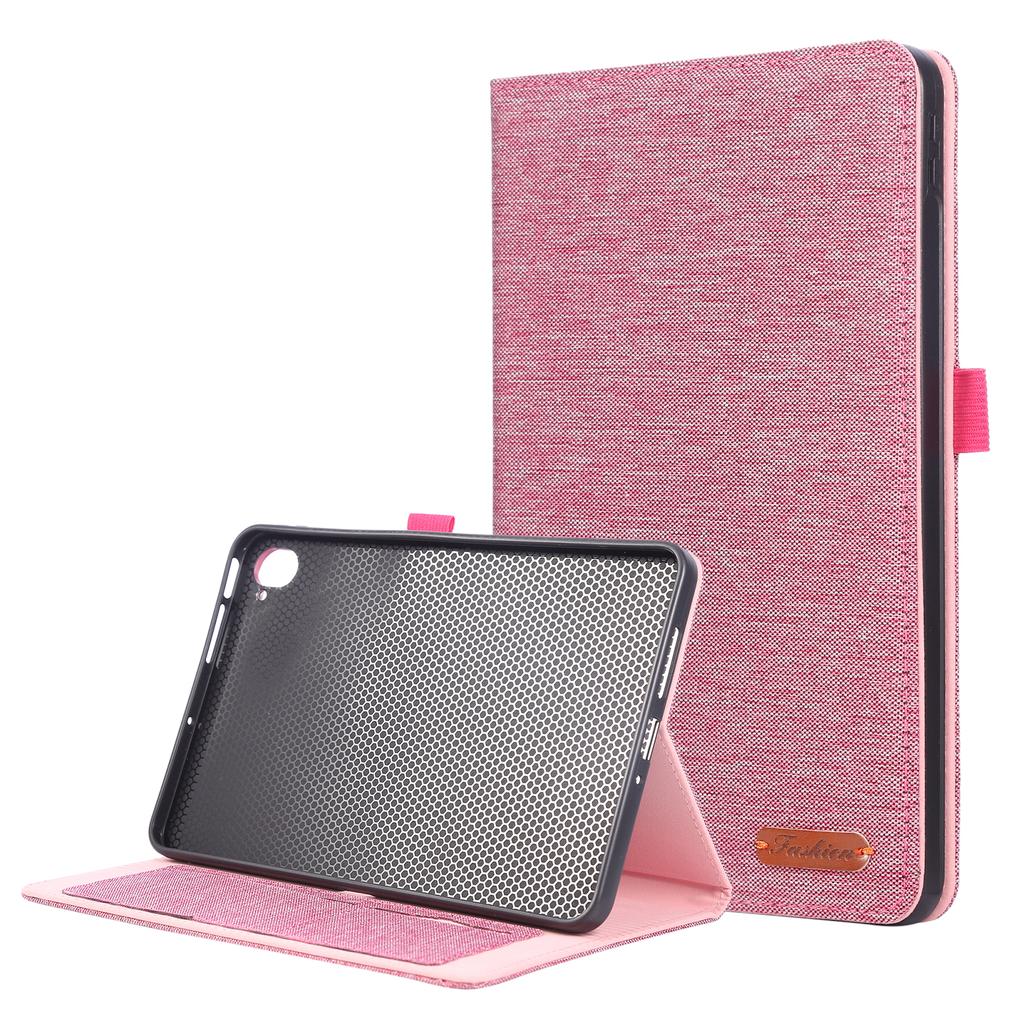 For Xiaomi Redmi Pad 8.8 2025 Leather Case Card Holder Cloth Texture Tablet Stand Cover