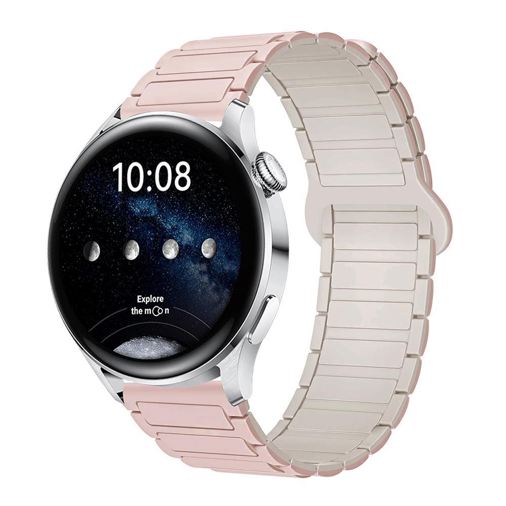 18mm 22mm 20mm Magnetic Silicone Strap For Samsung Galaxy Watch 7 6 5 4 44mm 40mm Sports Band For Galaxy Watch 4 6 Classic 47mm Huawei GT 4/5/6 41mm