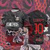 2026One Piece Special Edition Football Jersey T-Shirt Luffy Gear 5 Anime Men's/Women's  Sportwear Breathable Summer Oversize Tee