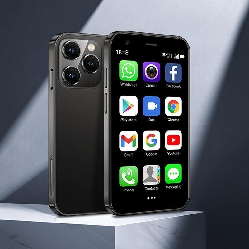 Soyes XS15 Mini-Smartphone, 3,0-Zoll-Display, Android 8.1, 2 GB RAM, 16 GB ROM, Dual-SIM, Play Store, 3G-Handy