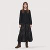 Thursday Island Fake Leather Tiered Skirt T266msk140w