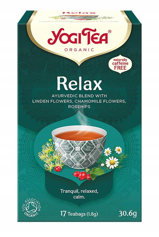 RELAX ORGANIC TEA (17 x 1.8 g) 30.6 g - YOGI TEA