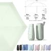 Portable sun and rain umbrella travel pocket umbrella with storage portable UV protection umbrella - case,