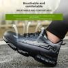 Men Industrial Safety Shoe Woman Iron Toe Work Boots Lightweight Safety Shoes 46 Cheap Man Safety Sneakers Anti-Slip Work Shoes