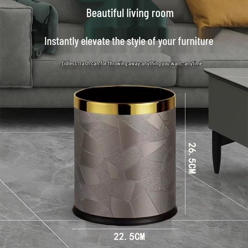 Yuzhuxun 10L Double-Layer Waste Bin