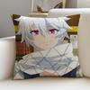 In Another World with My Smartphone Cushion Cover  skinfriendly linen pillowcase square removable and washable cushion