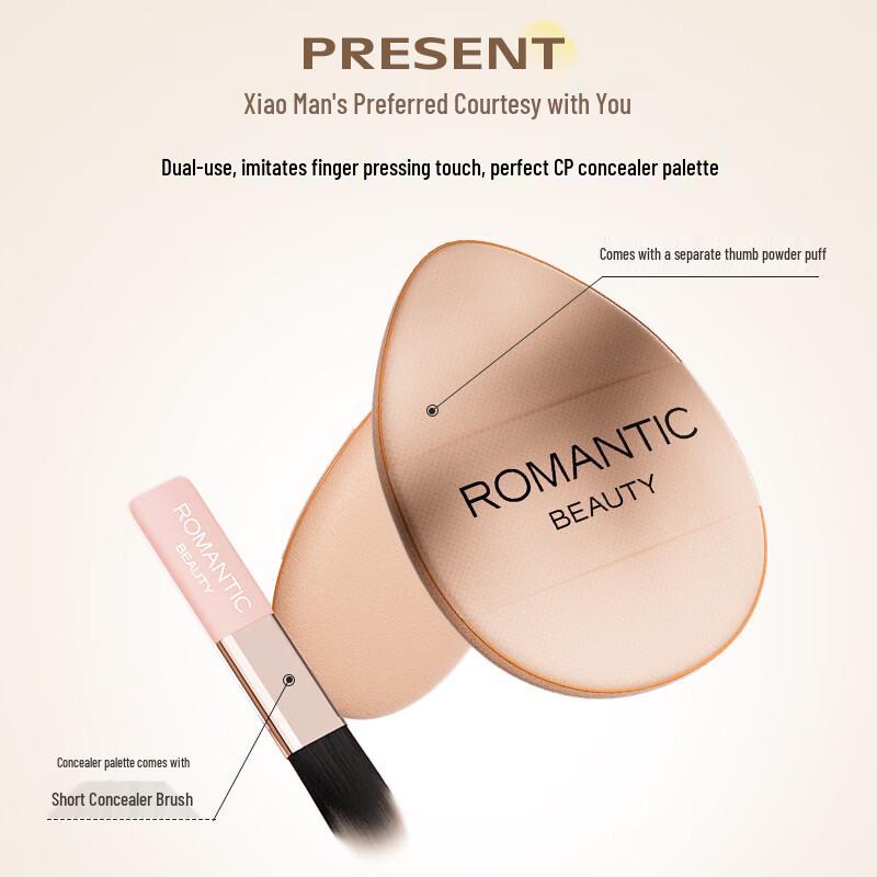 Luo Xiaoman Three-Color Concealer Palette