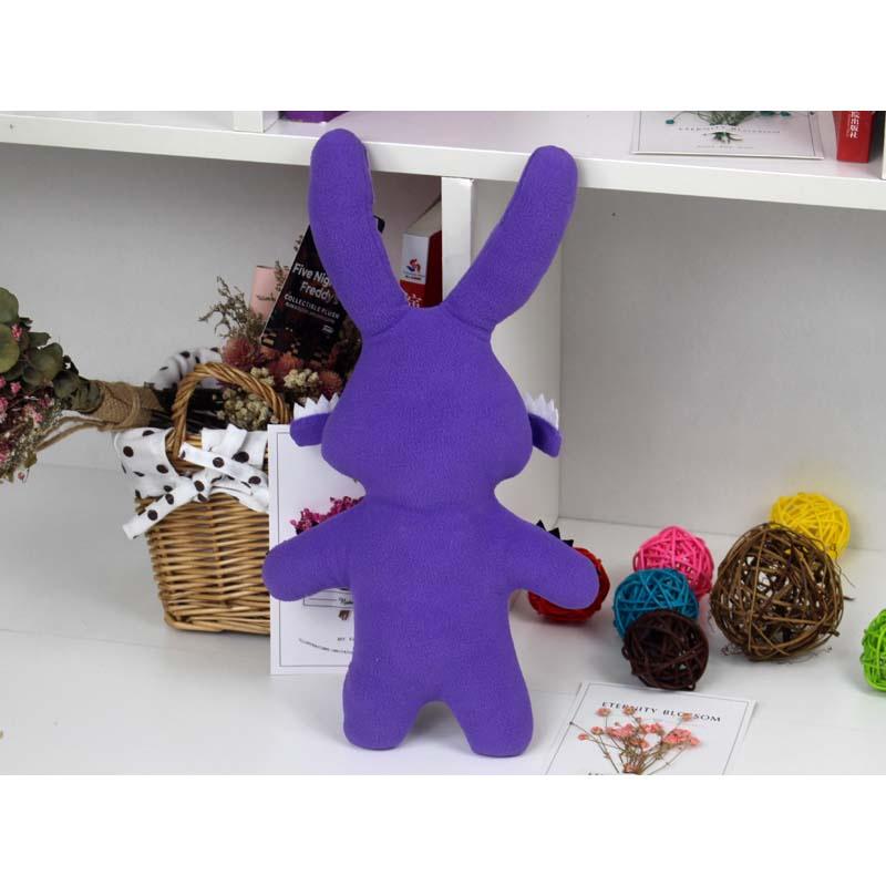Five Fnaf Nights At Freddys Purple Brown Black Bear Plushie Toy Gift Xmas