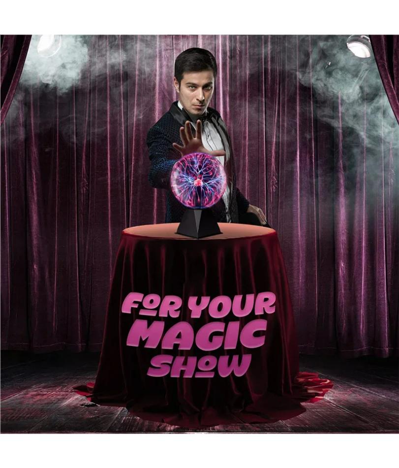 Magic Plasma Ball Lamp Touch Glass LED Night Light Atmosphere Lights Christmas Party Bedroom Decor Kids Birthday Gift Toy