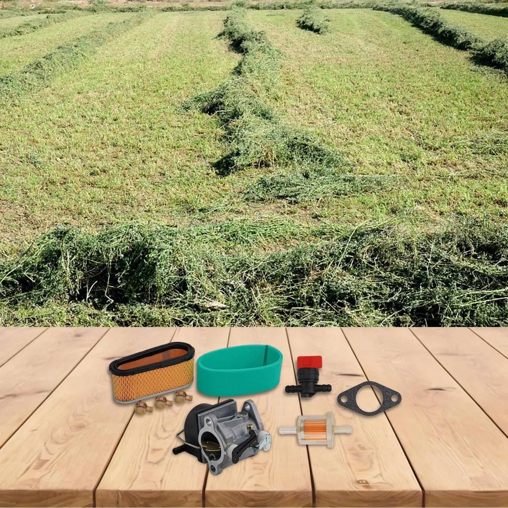 1pc Carburetor Air Filter Kit Replacement For-Tecumseh OHV110 OHV115 OHV120 OHV125 OHV130 OHV135 Lawn Mower Accessories