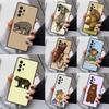 Cute Cartoon Bear Phone Case For Samsung Galaxy S25 S23 S30 S8 S21 S20 FE S24 S22 Note 10 20 S8 Plus Lite Ultra