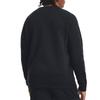 Under Armour Rival Solid Fleece Crew Training Sweatshirt Men Sweatshirt Black 1379755-001