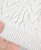 miette Oversized Cable Knit Sweater REXX1017 Free Size White Women's