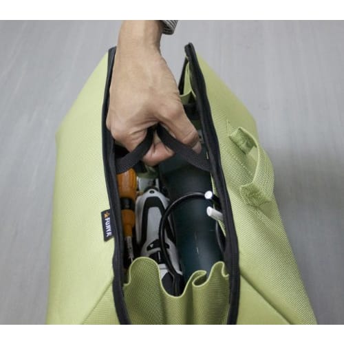 Fujiya Hippo Case (Fabric Tool Case), Medium, Ice Gray, FTC2-MIG