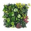 DIY Artificial Plant Wall Panel Sunflower Artificial Fern Grass  Background Wall Decoration