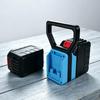 Wall Mounted Battery Storage Organizers Plastic Display Rack Drop Resistant Battery Tool Holder Base Fixing Devices