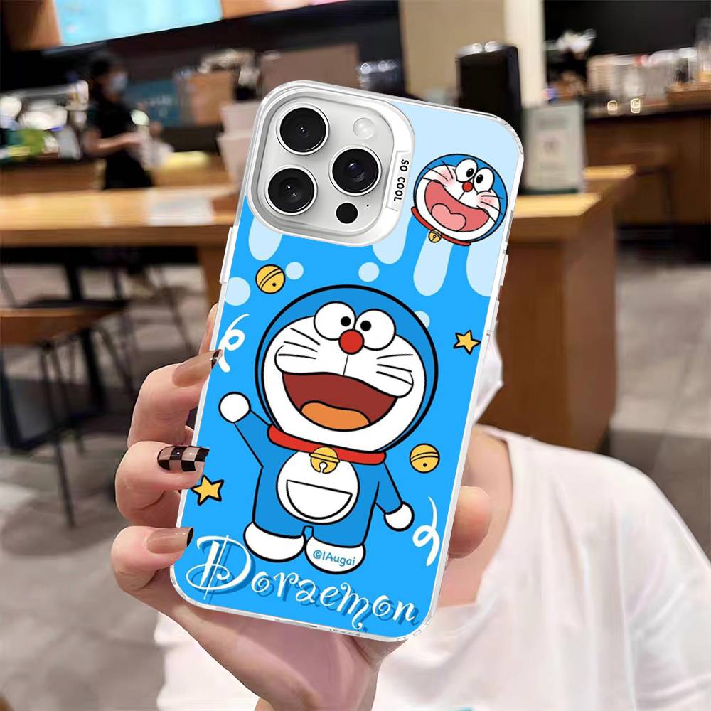 Hot Classic D-Doraemons Cartoon Color Phone Case For IPhone 17 16 15 14 13 12 11 Pro Max Plus Pro Shell