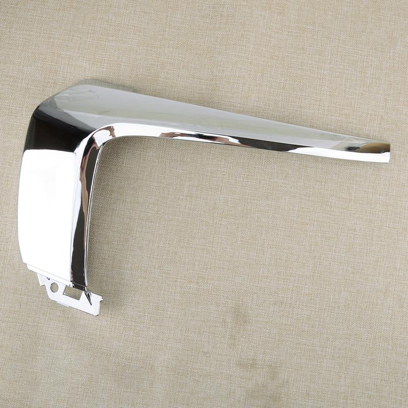 Auto Vorne Links Mitte Chrom Stoßstangenabdeckung Zierleiste Passend für Mitsubishi Outlander 2018 2017 2016 6407A145