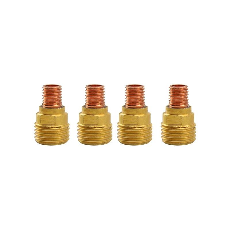 TIG Welding Torch Consumables Cup Gas Lens and Collet Gasket Back Cap Kit for WP 9 20 25 T32 1/16 3/32 1/8 17pcs