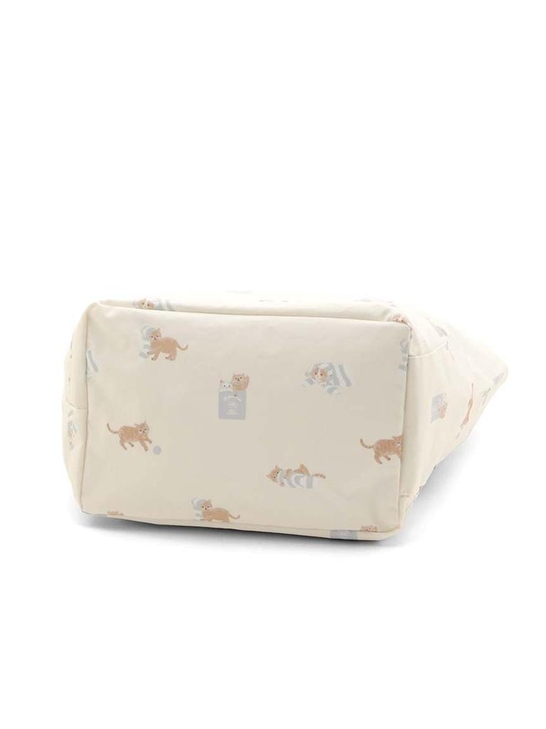 Gelato Pique Playful Cat Print Mom Bag PWGB245709 CRM Women's