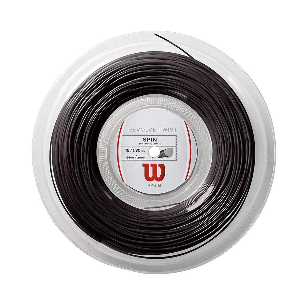Wilson Revolve Twist 200m Roll of Polyester Tennis Red 17 String, WR8300003/WR8300004 (19y3m) / (WR8300004) / (1.25mm)