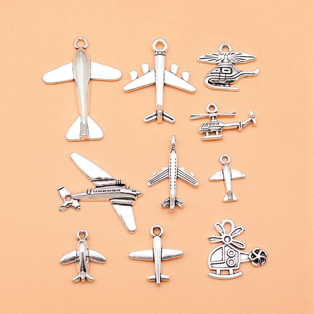 1 Set Mix Key Lock Charms Alloy Tools Pendants For Work Themed Jewelry Making